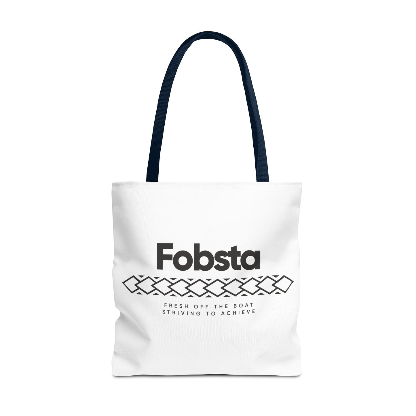 Fobsta Logo Tote Bag – Everyday Canvas Carryall