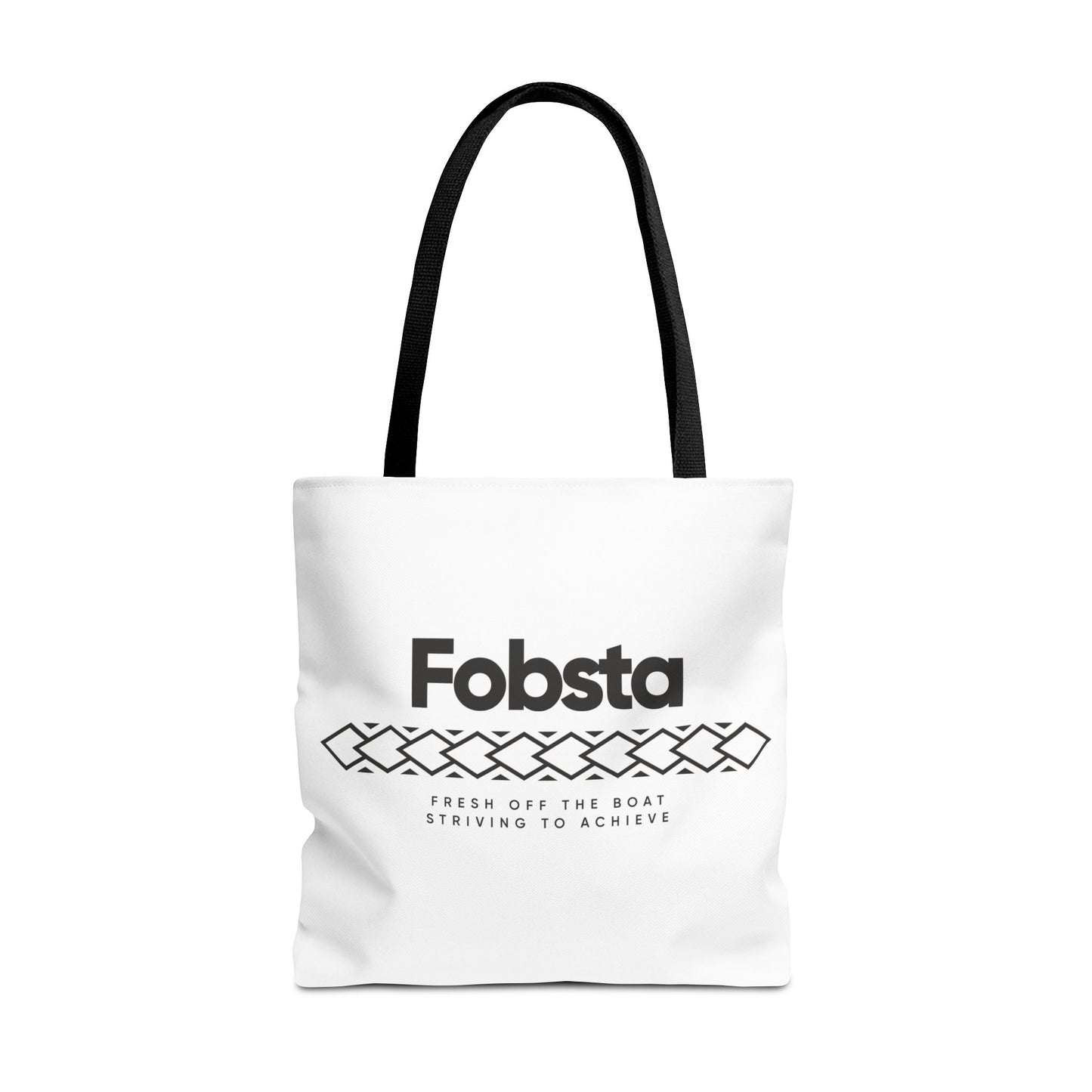 Fobsta Logo Tote Bag – Everyday Canvas Carryall