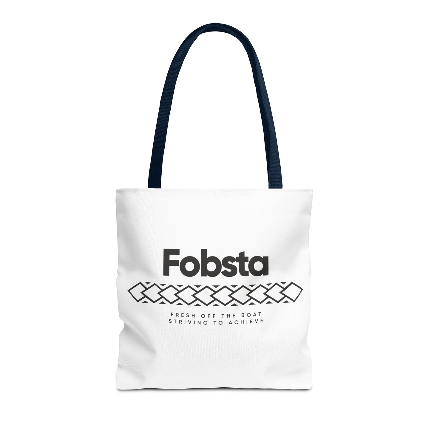 Fobsta Logo Tote Bag – Everyday Canvas Carryall