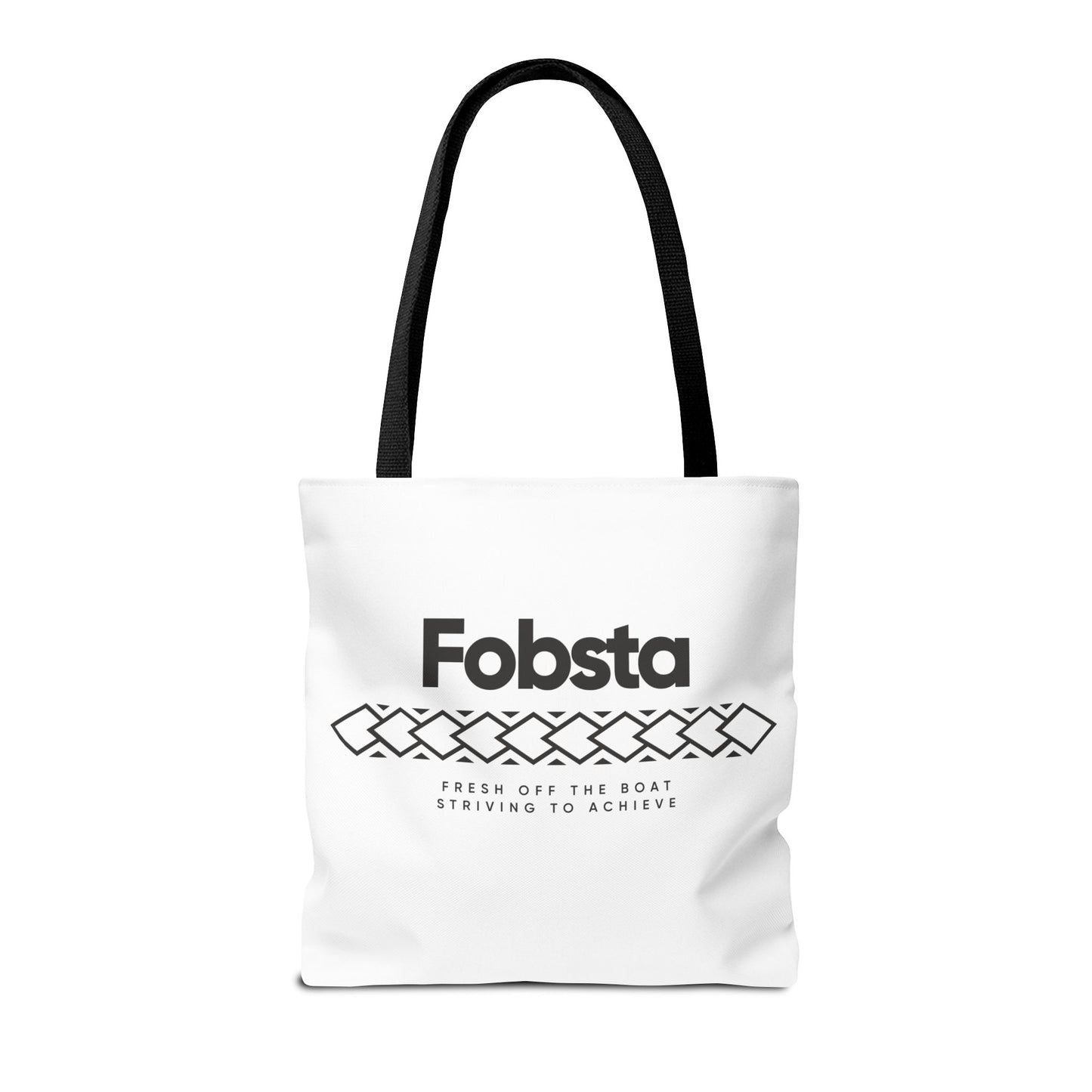 Fobsta Logo Tote Bag – Everyday Canvas Carryall