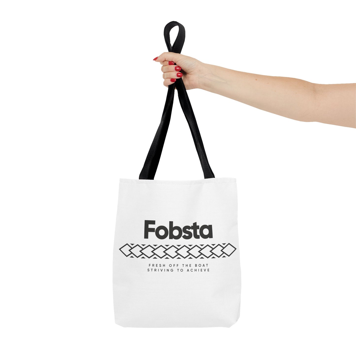 Fobsta Logo Tote Bag – Everyday Canvas Carryall