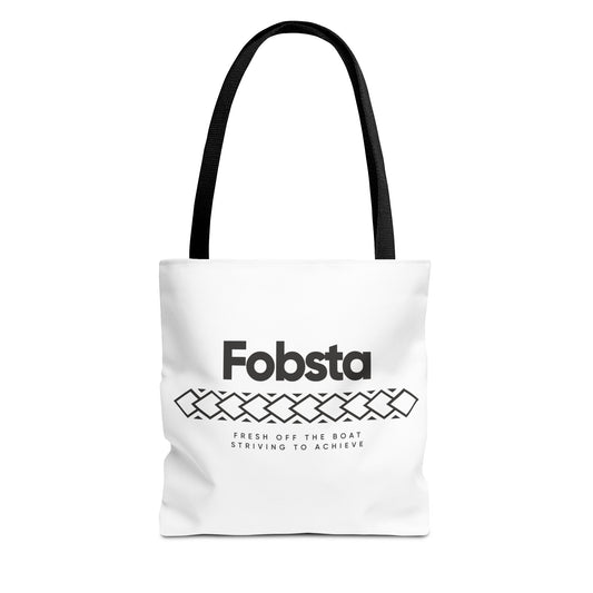 Fobsta Logo Tote Bag – Everyday Canvas Carryall