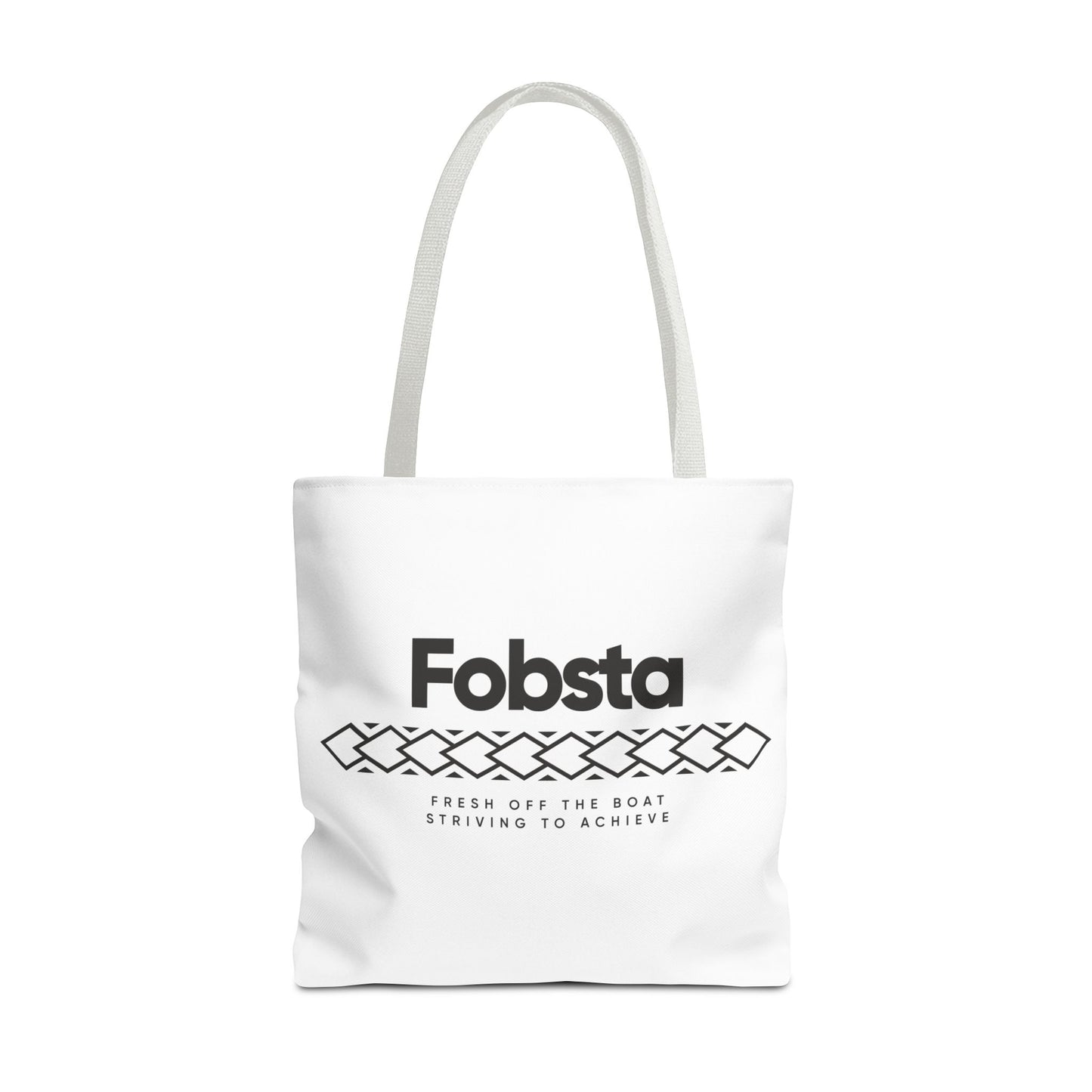 Fobsta Logo Tote Bag – Everyday Canvas Carryall