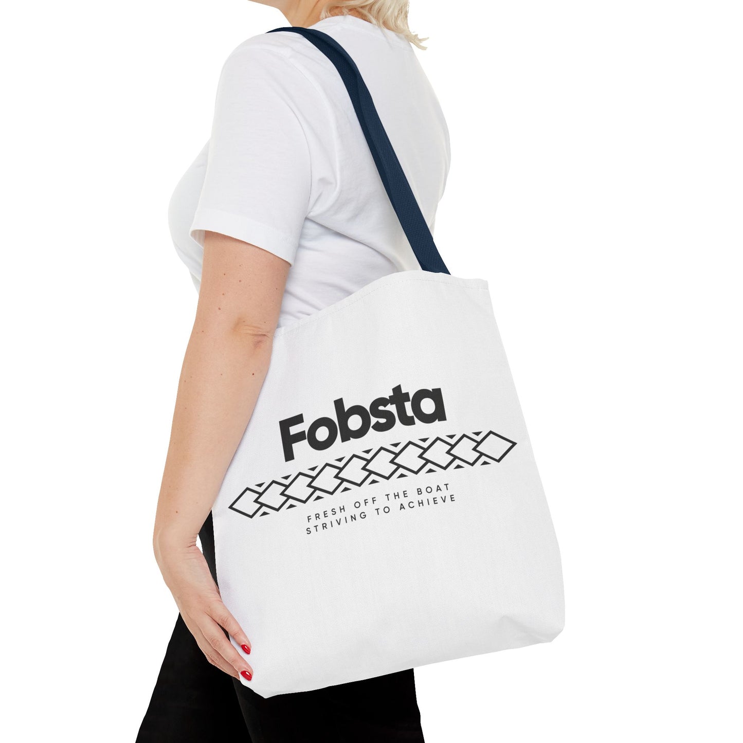 Fobsta Logo Tote Bag – Everyday Canvas Carryall