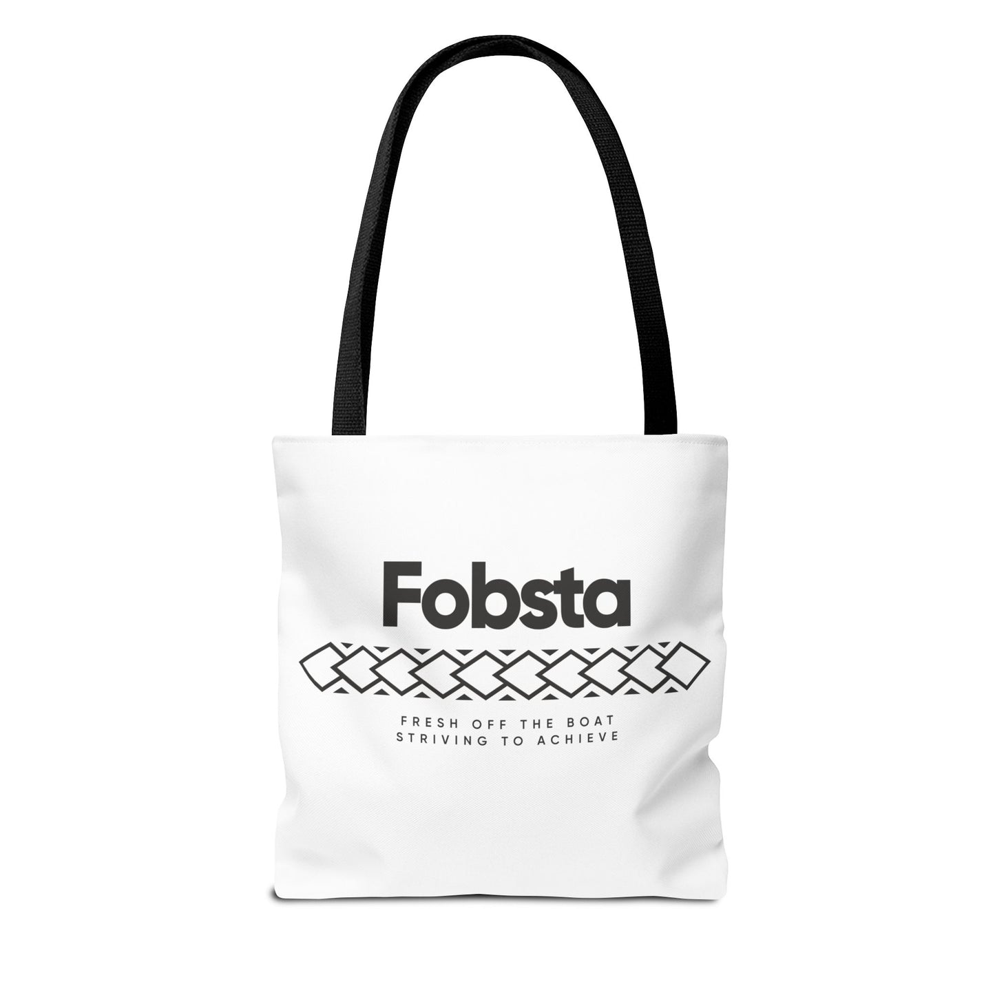 Fobsta Logo Tote Bag – Everyday Canvas Carryall