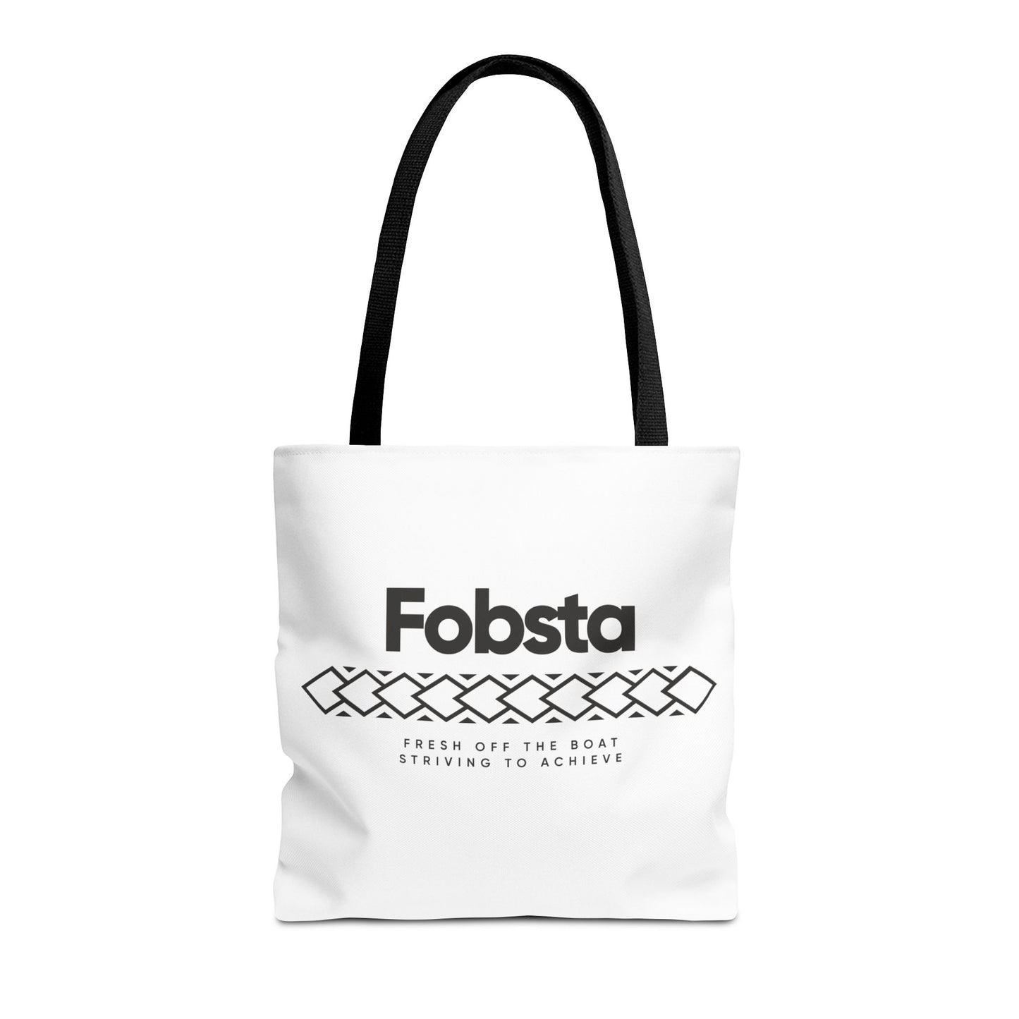 Fobsta Logo Tote Bag – Everyday Canvas Carryall