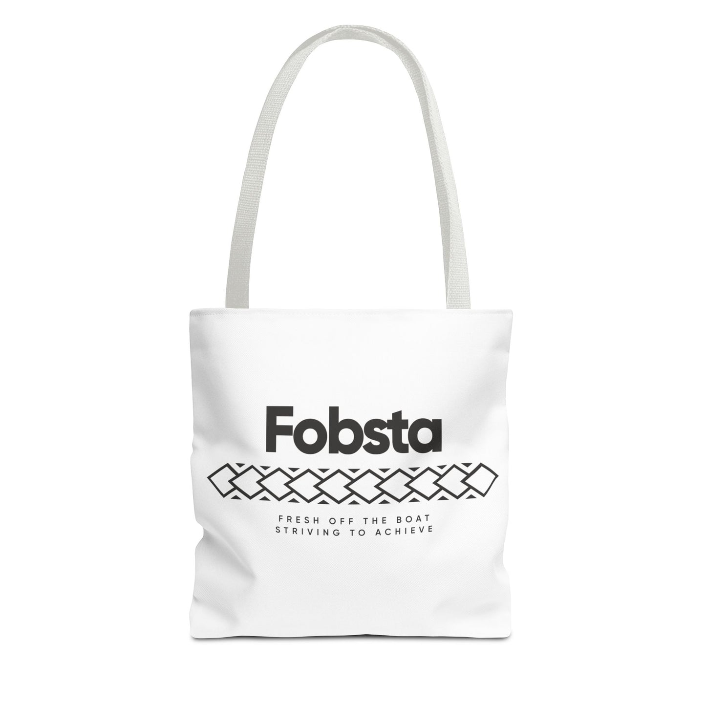 Fobsta Logo Tote Bag – Everyday Canvas Carryall