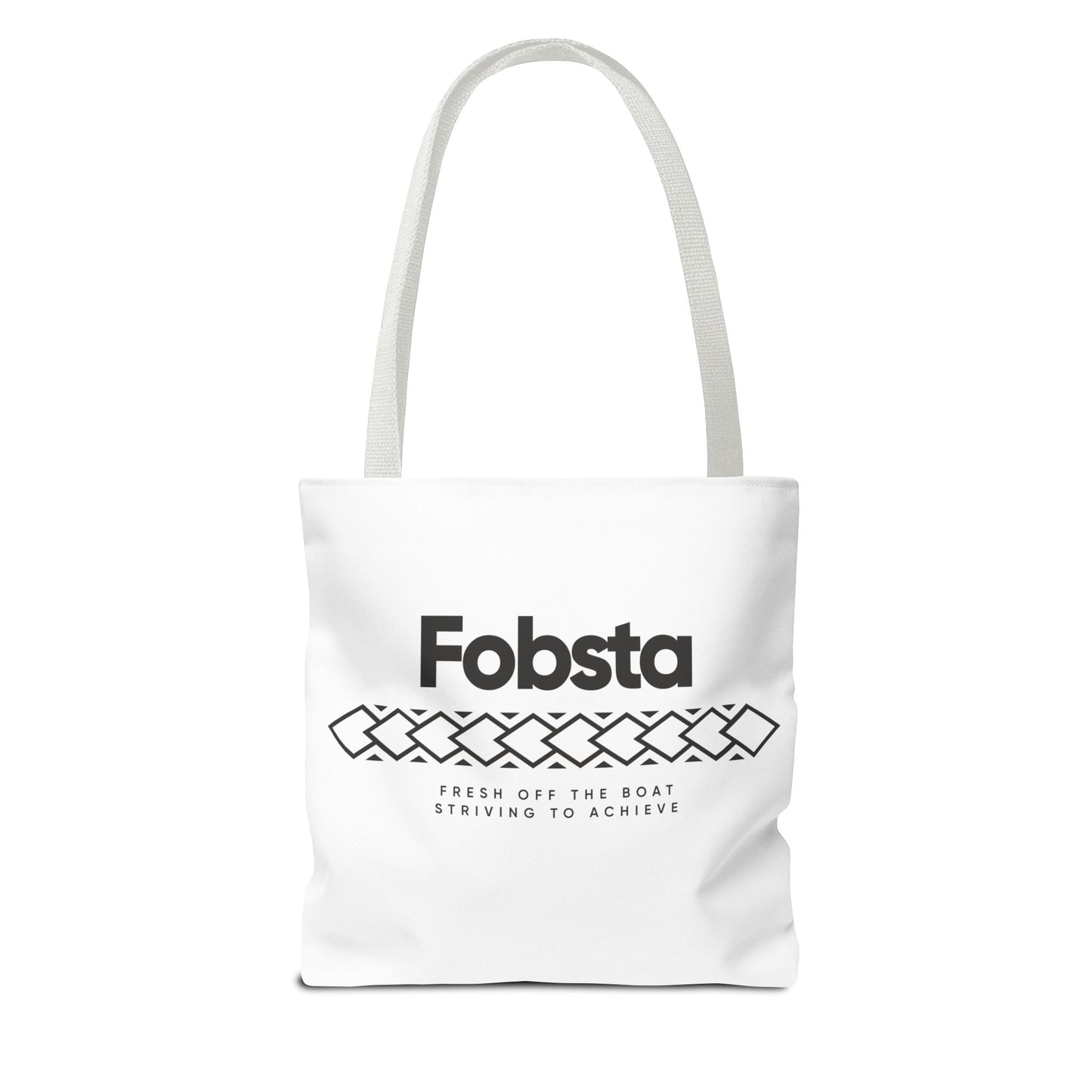 Fobsta Logo Tote Bag – Everyday Canvas Carryall