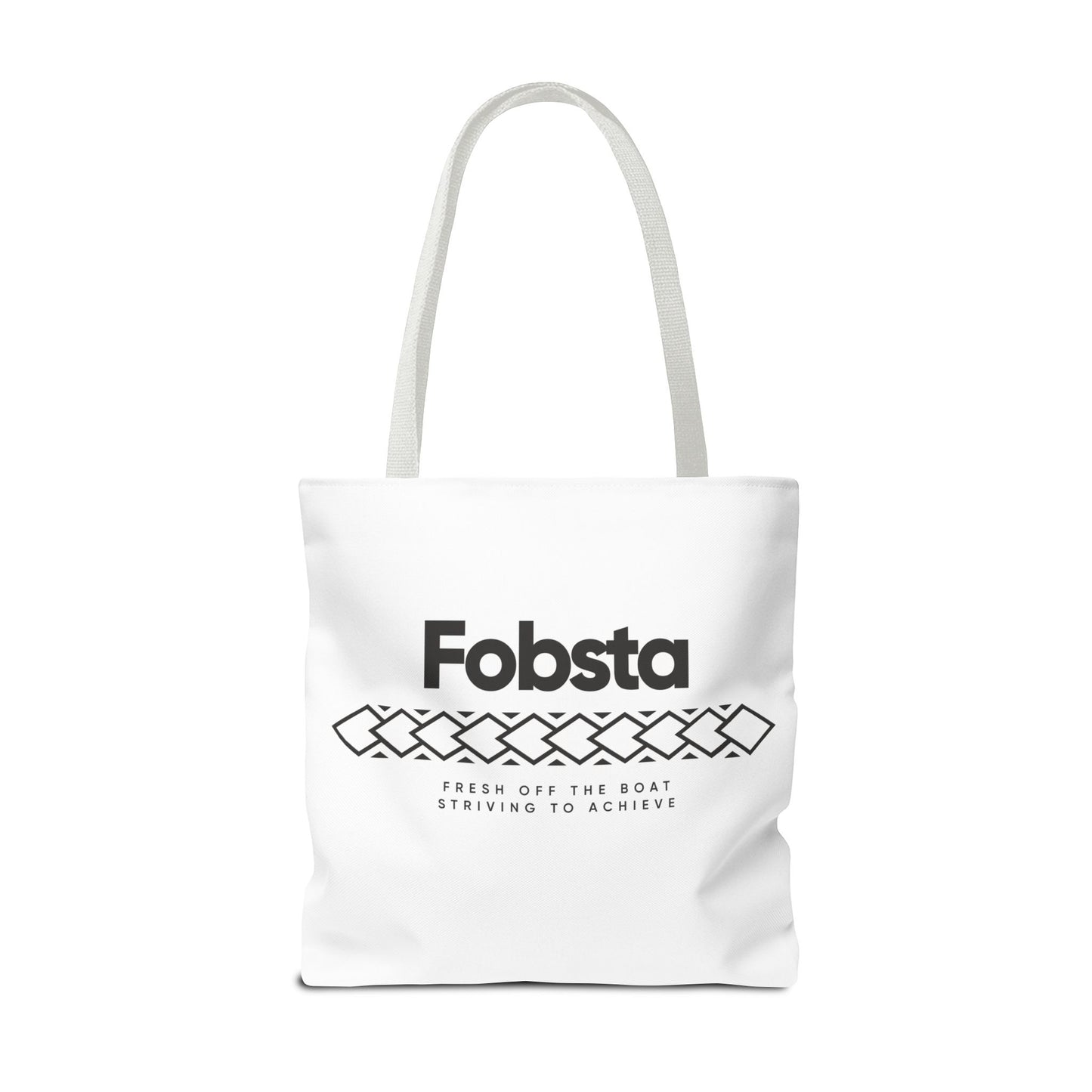 Fobsta Logo Tote Bag – Everyday Canvas Carryall