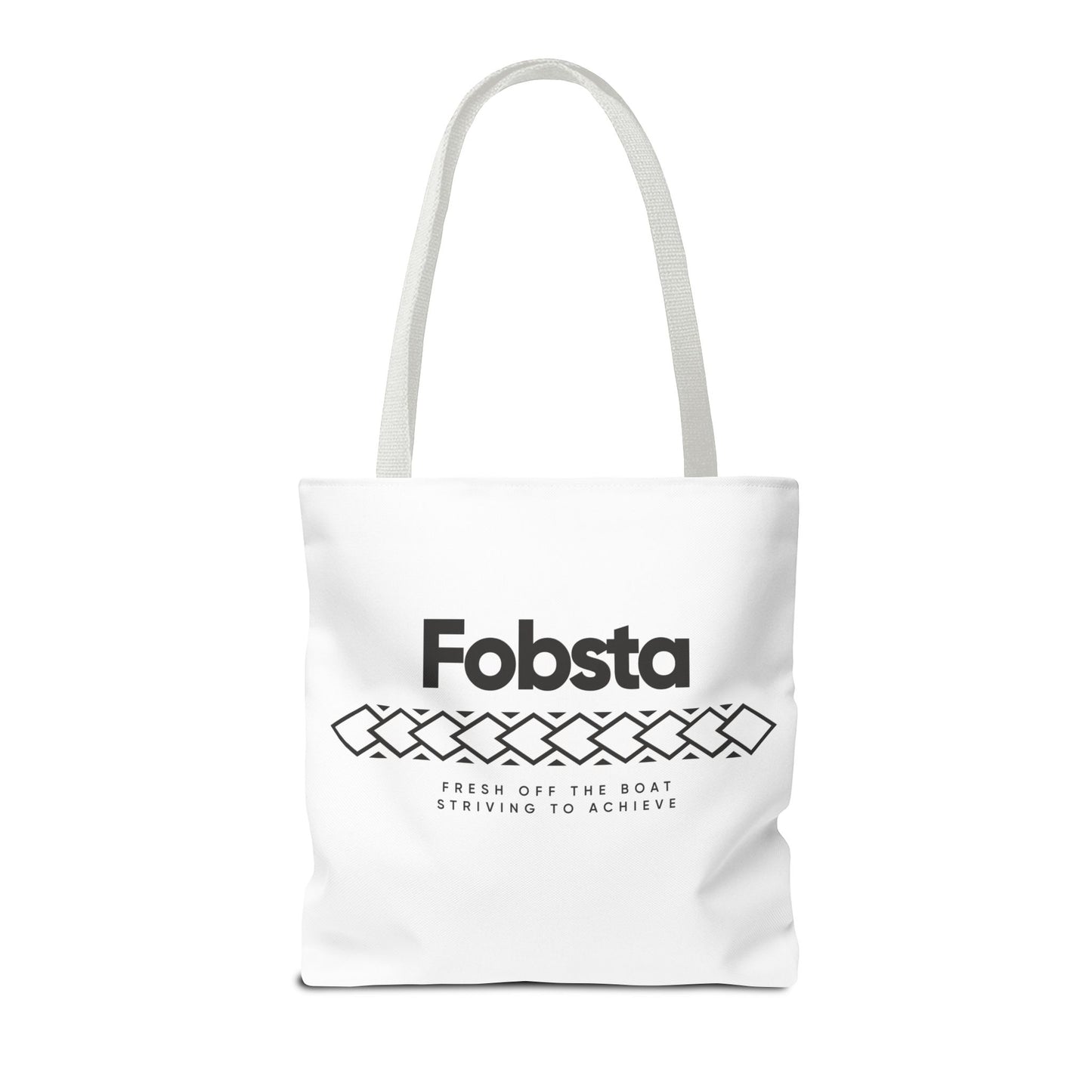 Fobsta Logo Tote Bag – Everyday Canvas Carryall