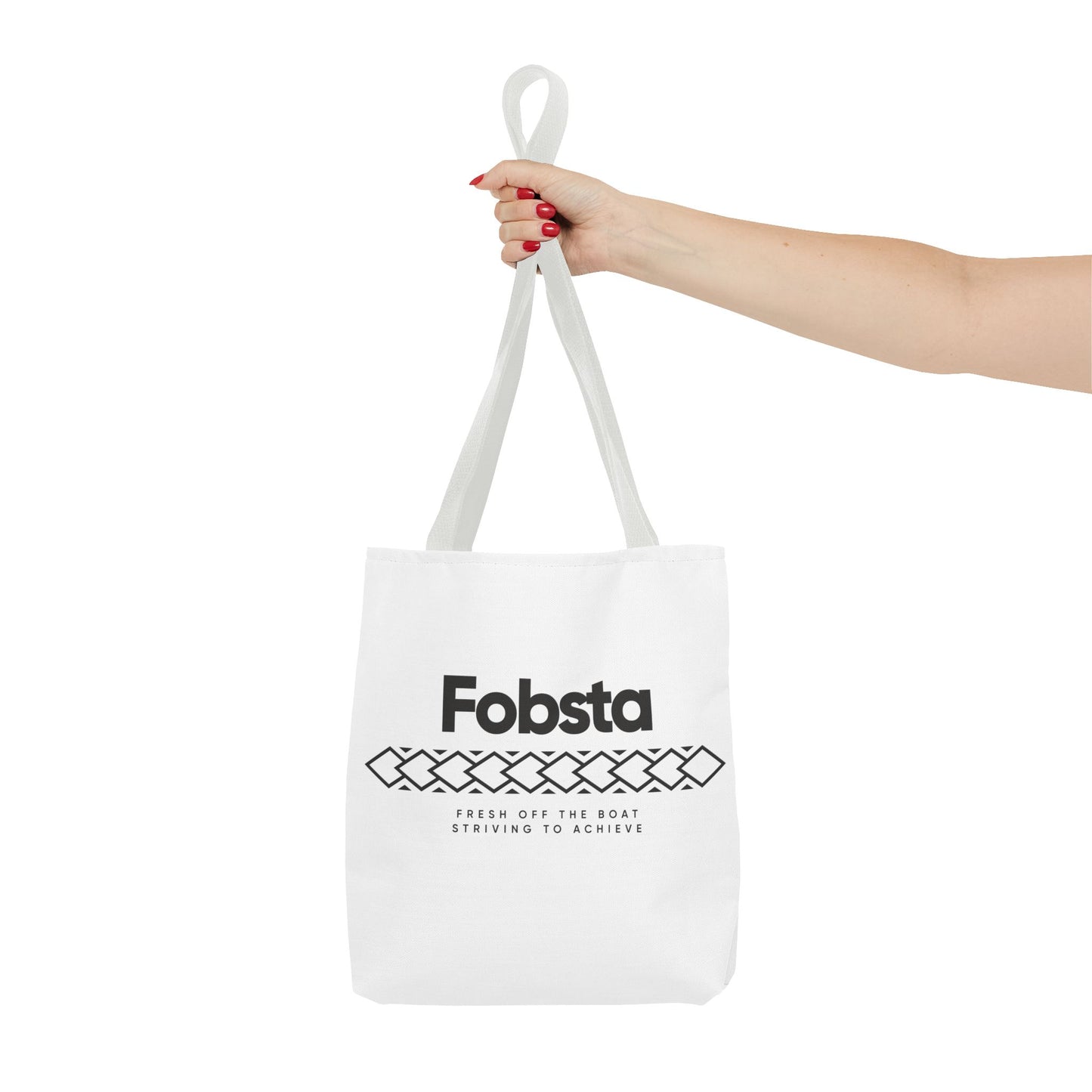 Fobsta Logo Tote Bag – Everyday Canvas Carryall