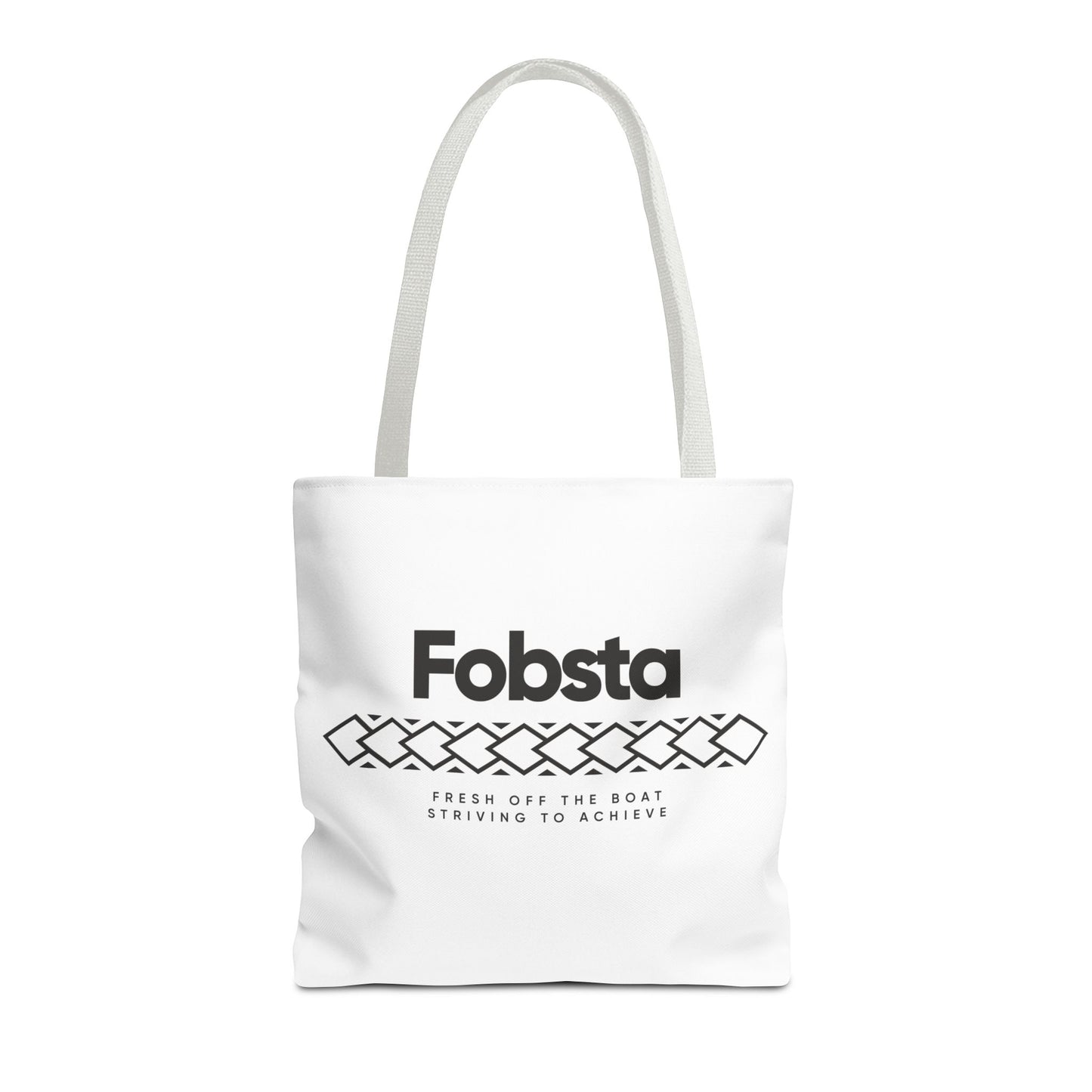 Fobsta Logo Tote Bag – Everyday Canvas Carryall