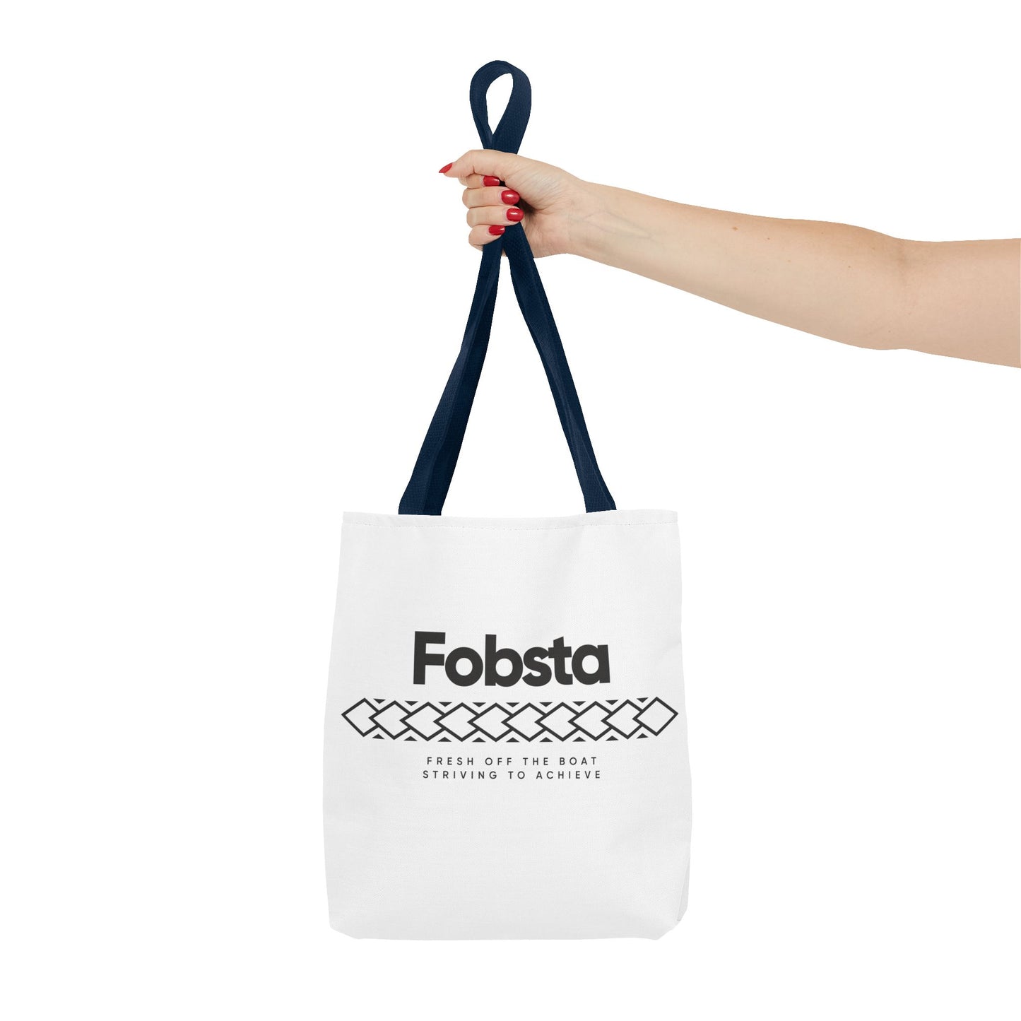 Fobsta Logo Tote Bag – Everyday Canvas Carryall