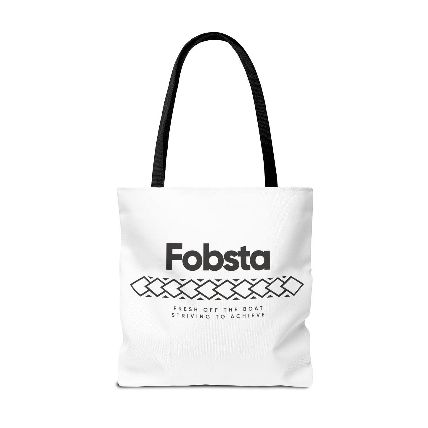 Fobsta Logo Tote Bag – Everyday Canvas Carryall